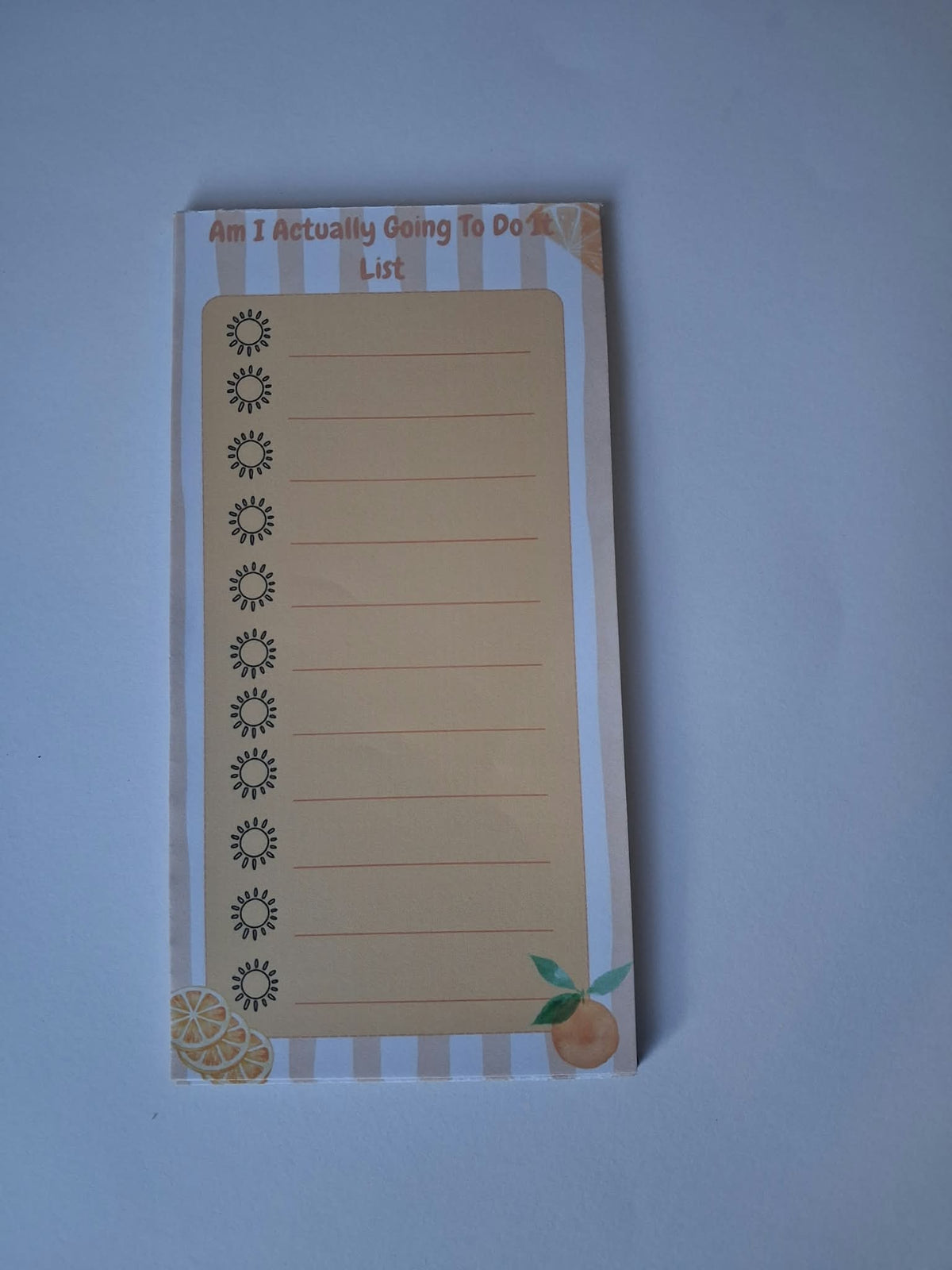 Dysregulated Citrus Stationery Set