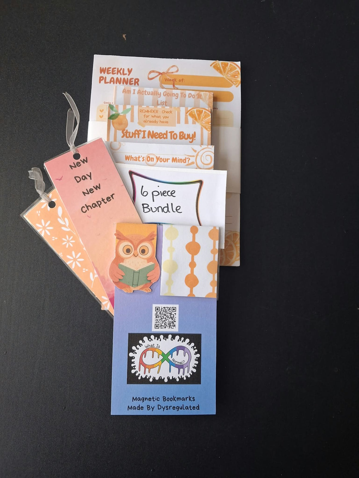 Dysregulated Citrus Stationery Set