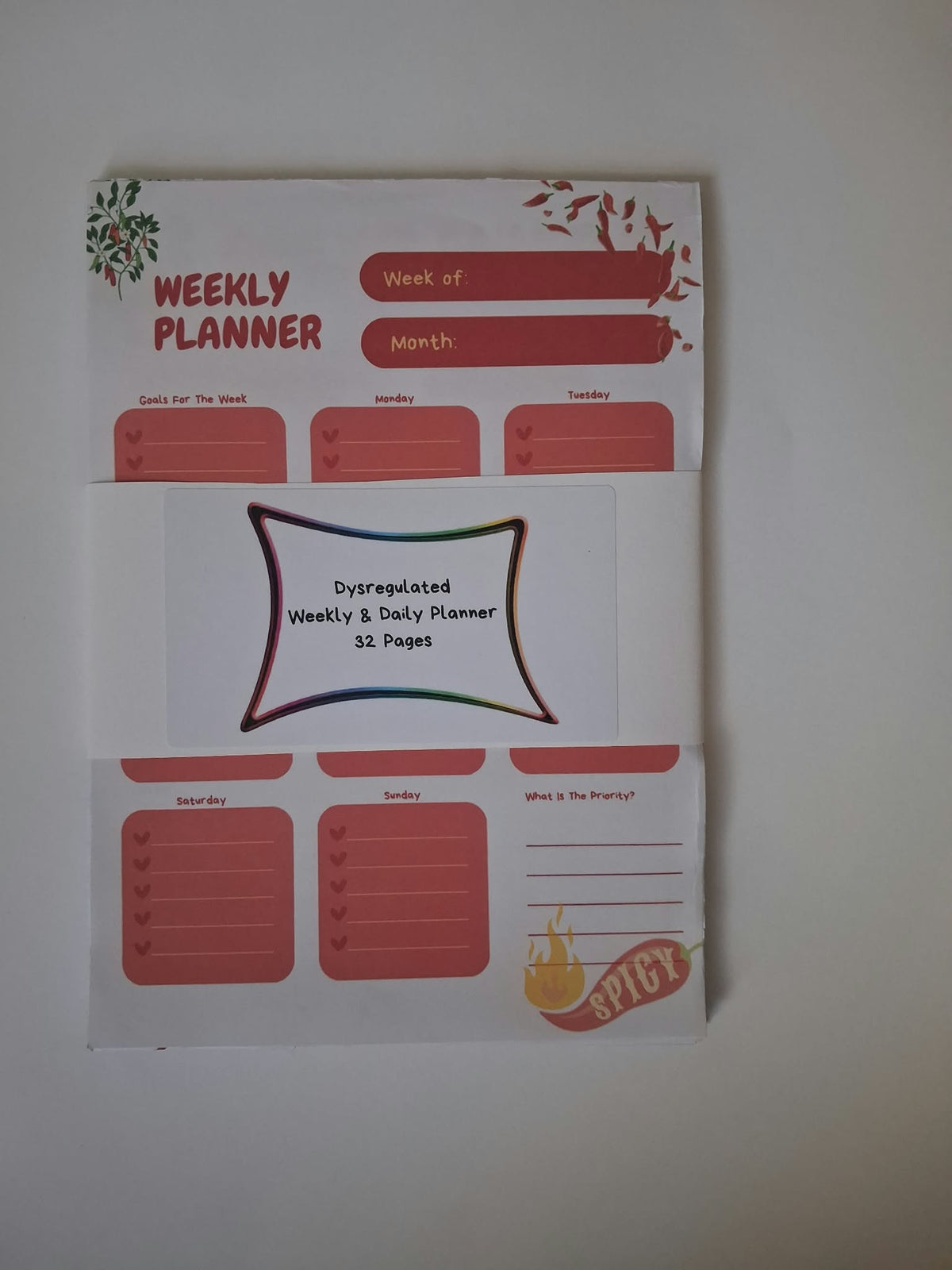 Dysregulated Spicy Stationery Set