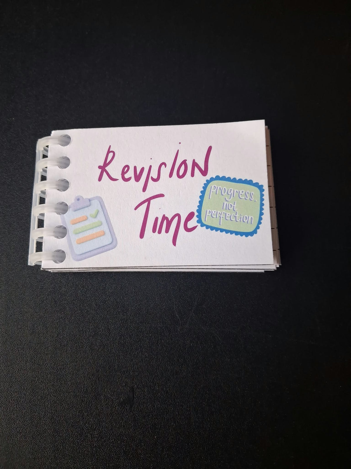 Revision Time Affirmation Flip Book | Study Motivation & Self-Compassion Journal