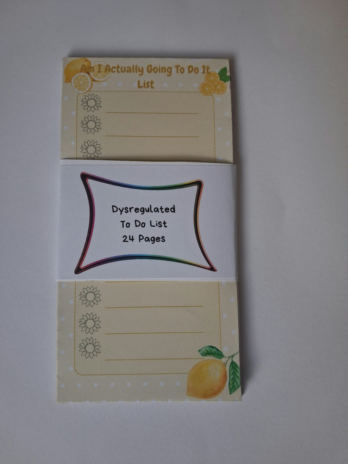 Dysregulated Lemon Drop Stationery Set