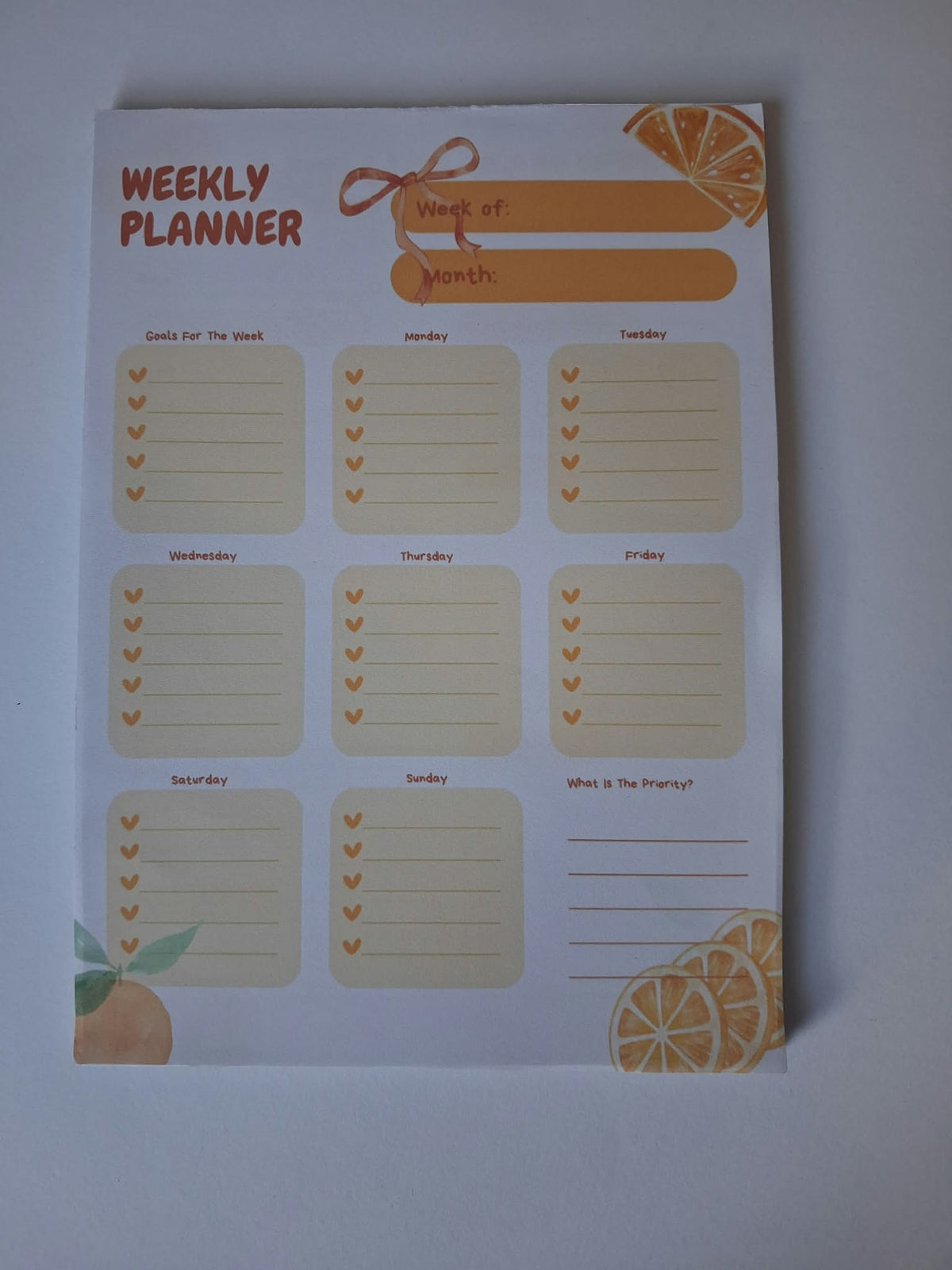 Dysregulated Citrus Stationery Set