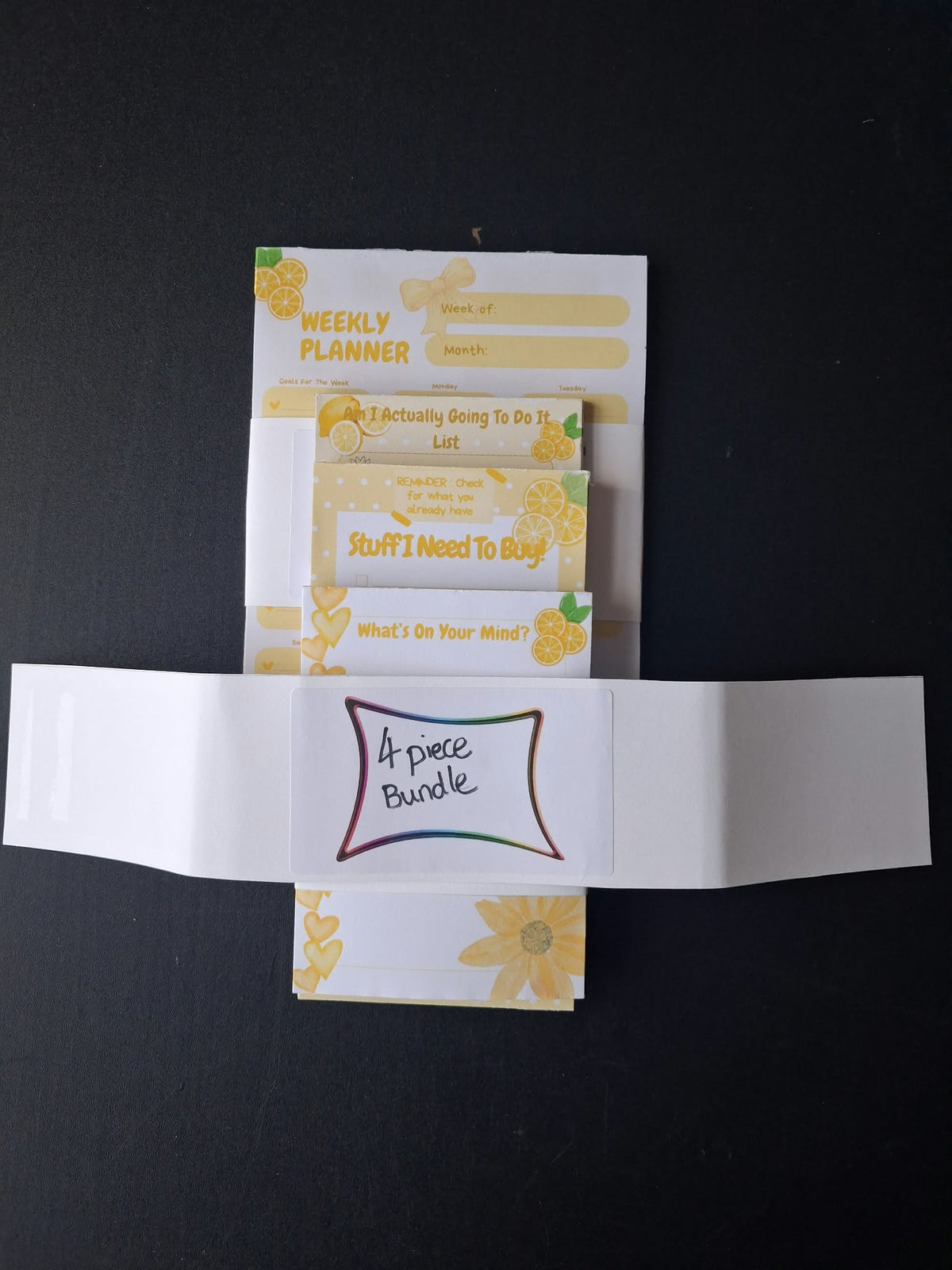 Dysregulated Lemon Drop Stationery Set