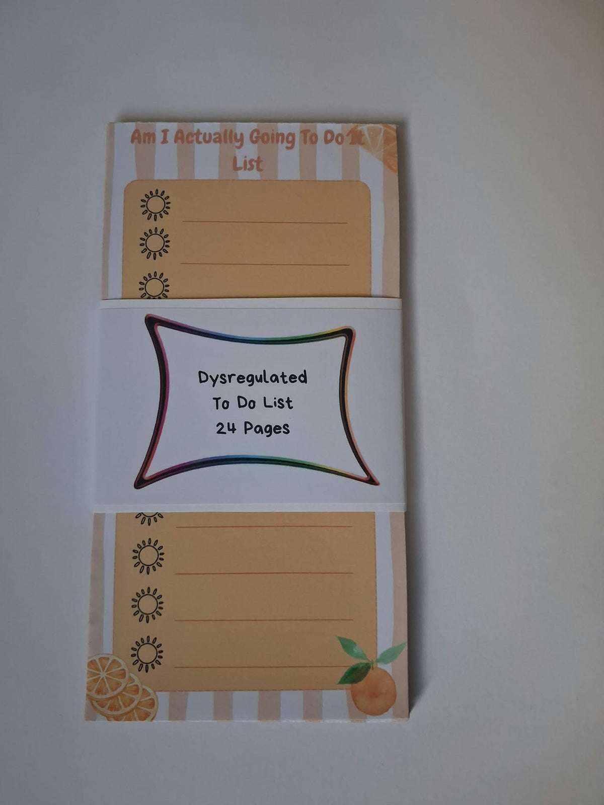 Dysregulated Citrus Stationery Set