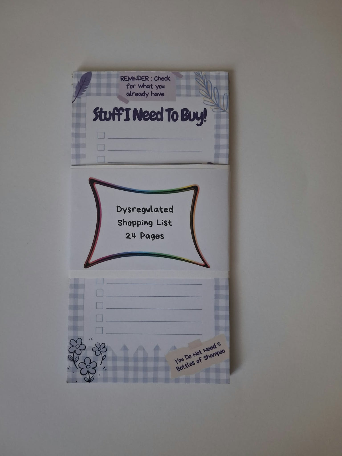 Dysregulated Lavender Stationery Set
