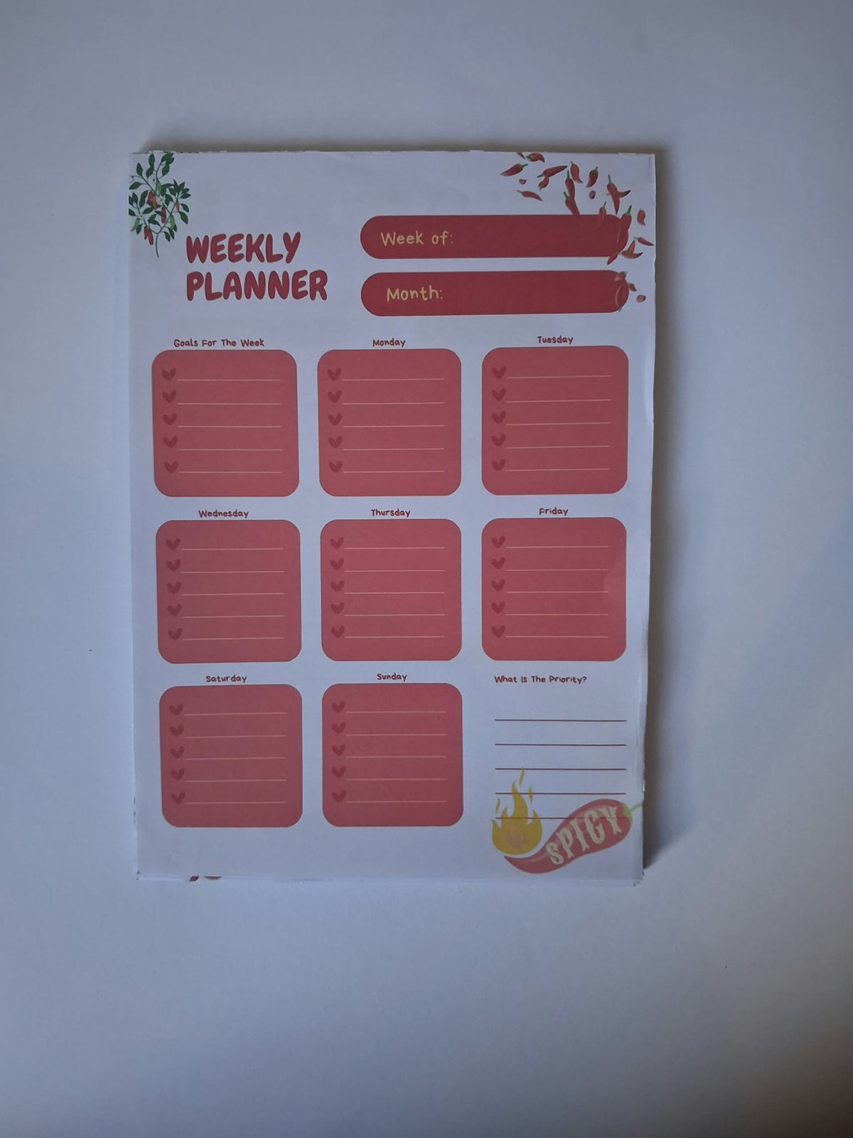 Dysregulated Spicy Stationery Set