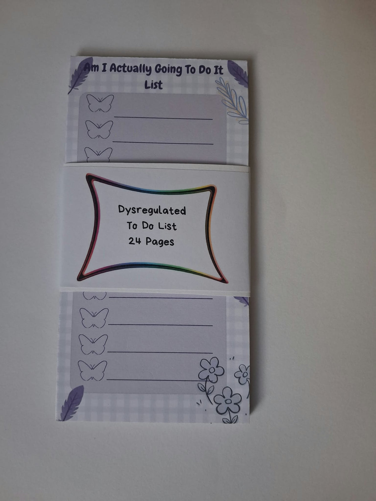 Dysregulated Lavender Stationery Set