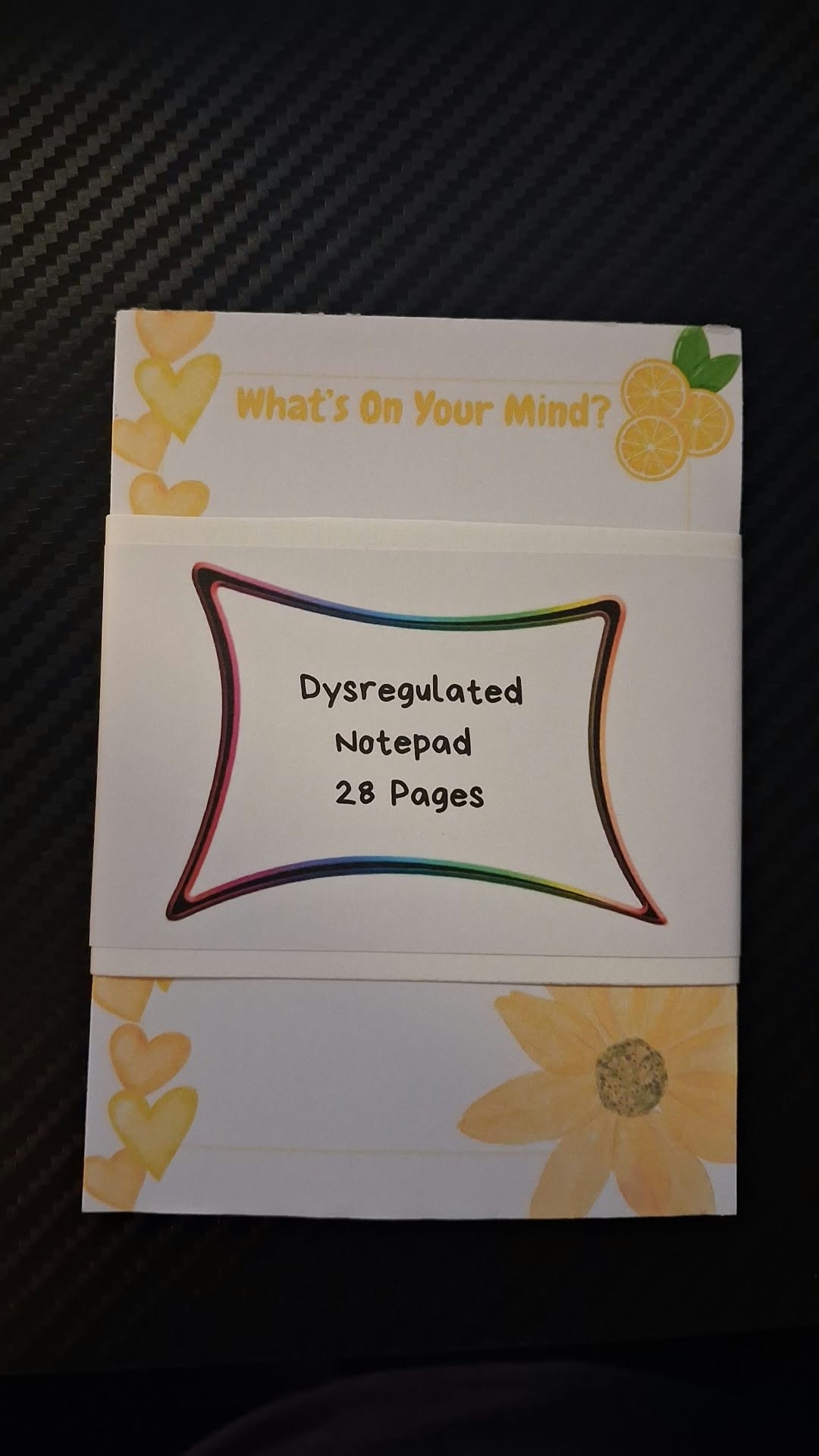 Dysregulated Lemon Drop Stationery Set