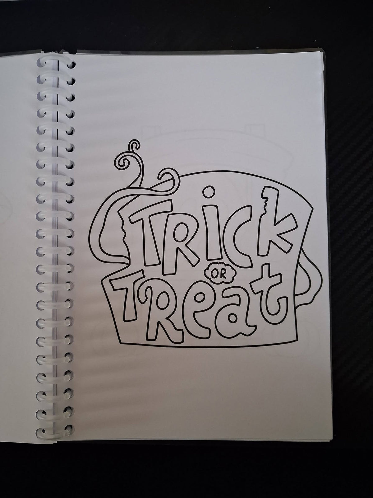 Simple & Bold Colouring Book - Halloween, Personalised