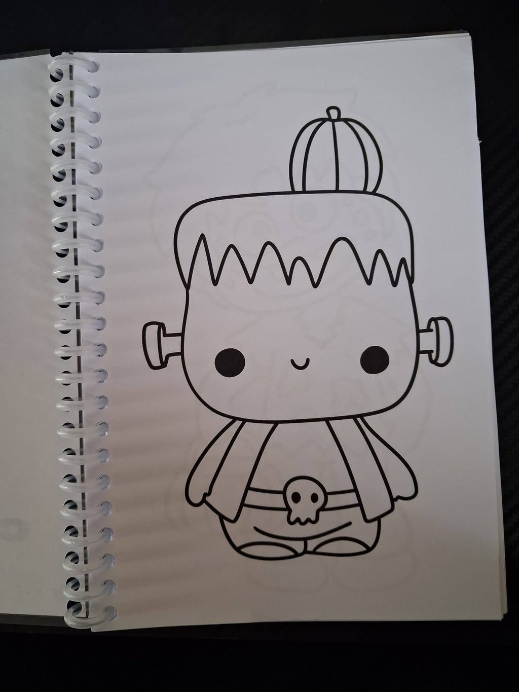 Simple & Bold Colouring Book - Halloween, Personalised