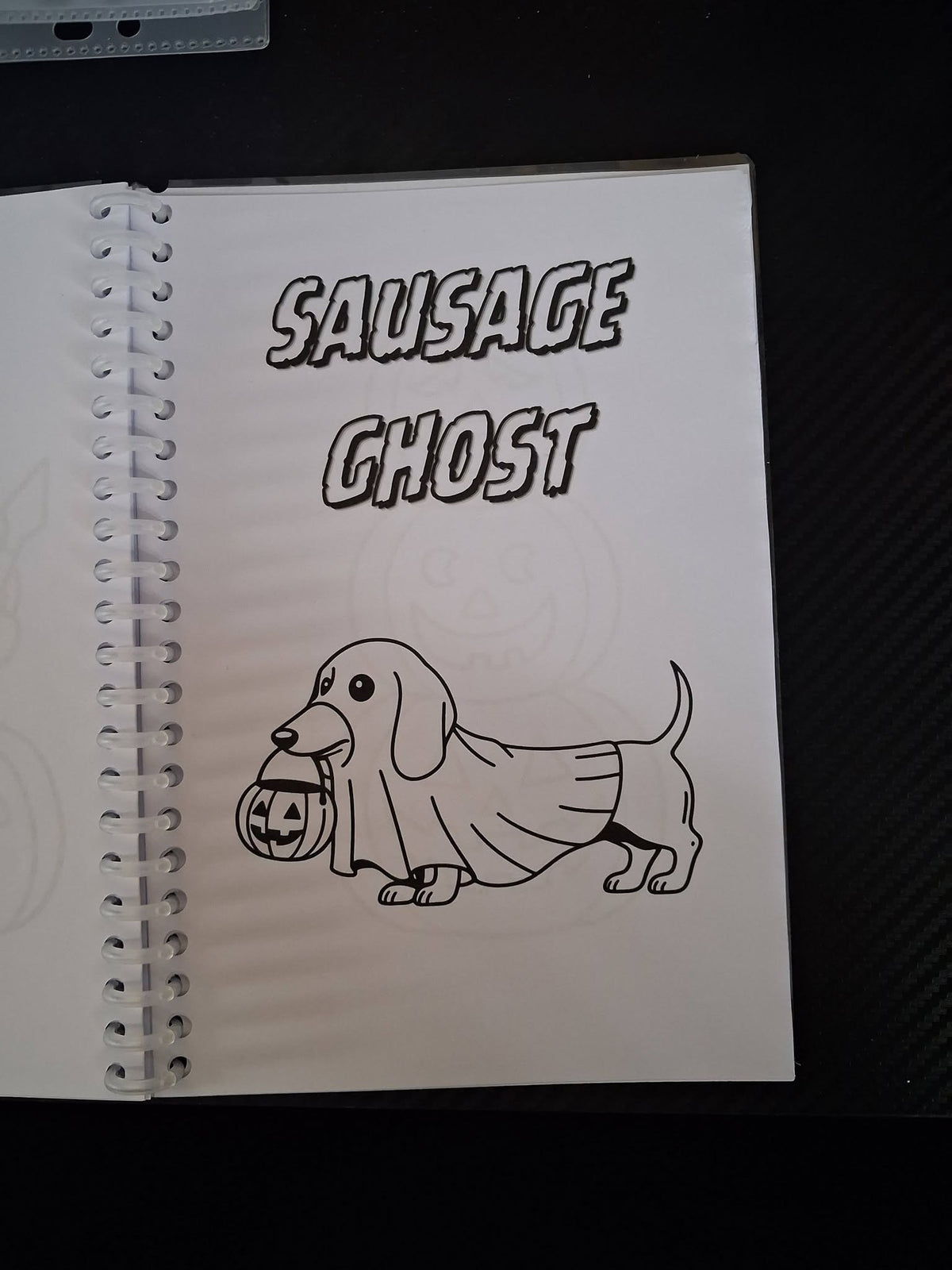 Simple & Bold Colouring Book - Halloween, Personalised