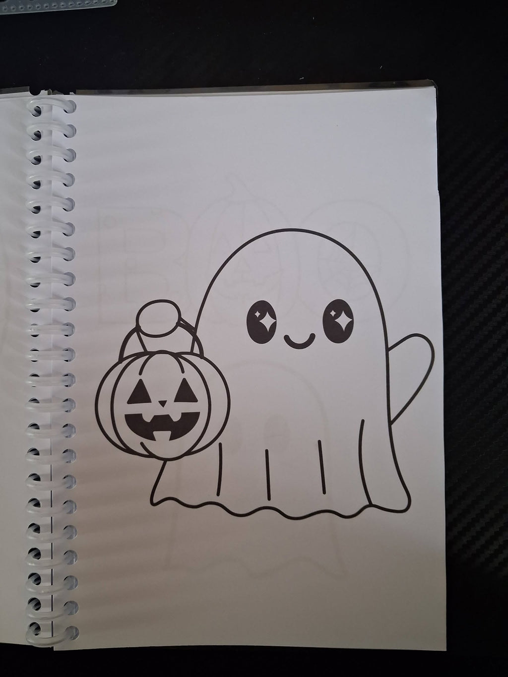 Simple & Bold Colouring Book - Halloween, Personalised