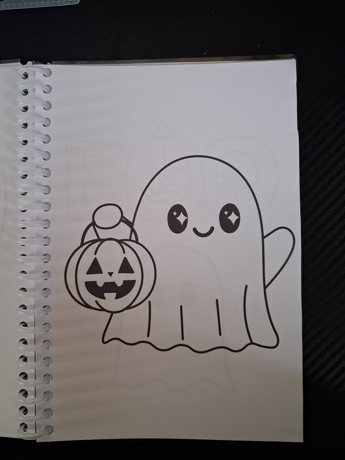 Simple & Bold Colouring Book - Halloween, Personalised