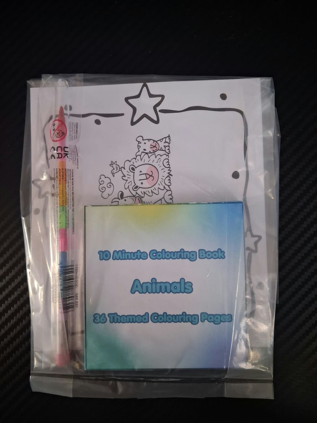 10 Minute Pocket Sized Colouring Book