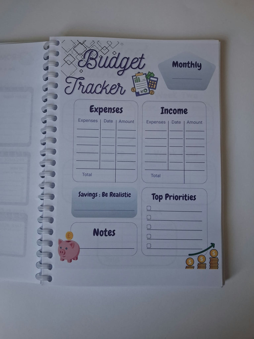 From Chaos To Clarity – Brain Dump page