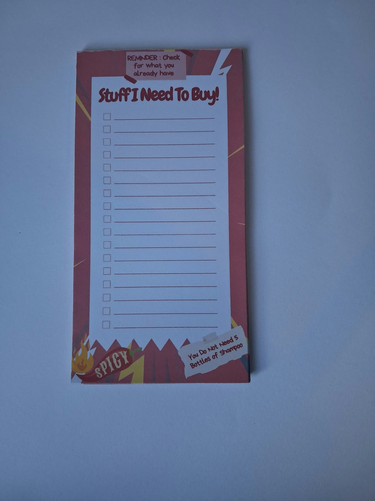 Dysregulated Spicy Stationery Set