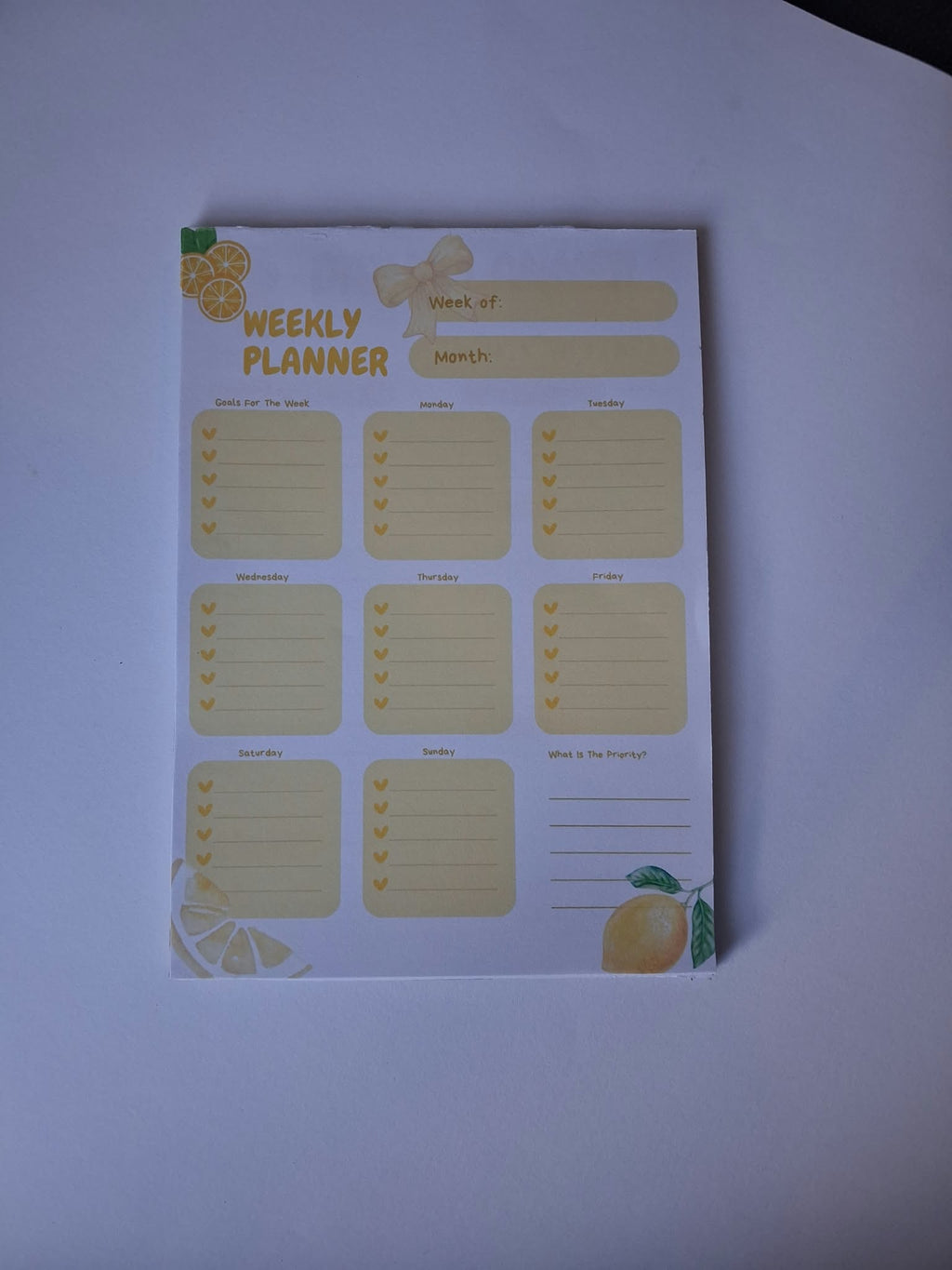 Dysregulated Lemon Drop Stationery Set