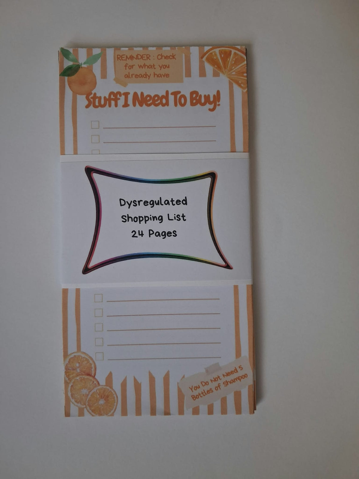 Dysregulated Citrus Stationery Set