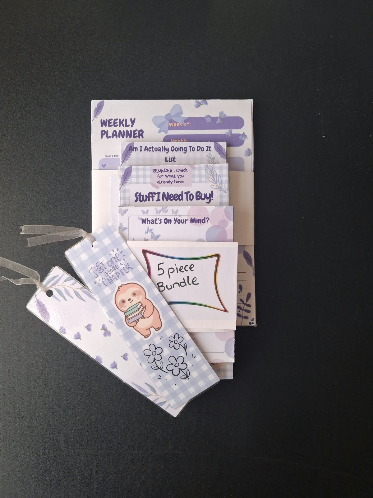Dysregulated Lavender Stationery Set
