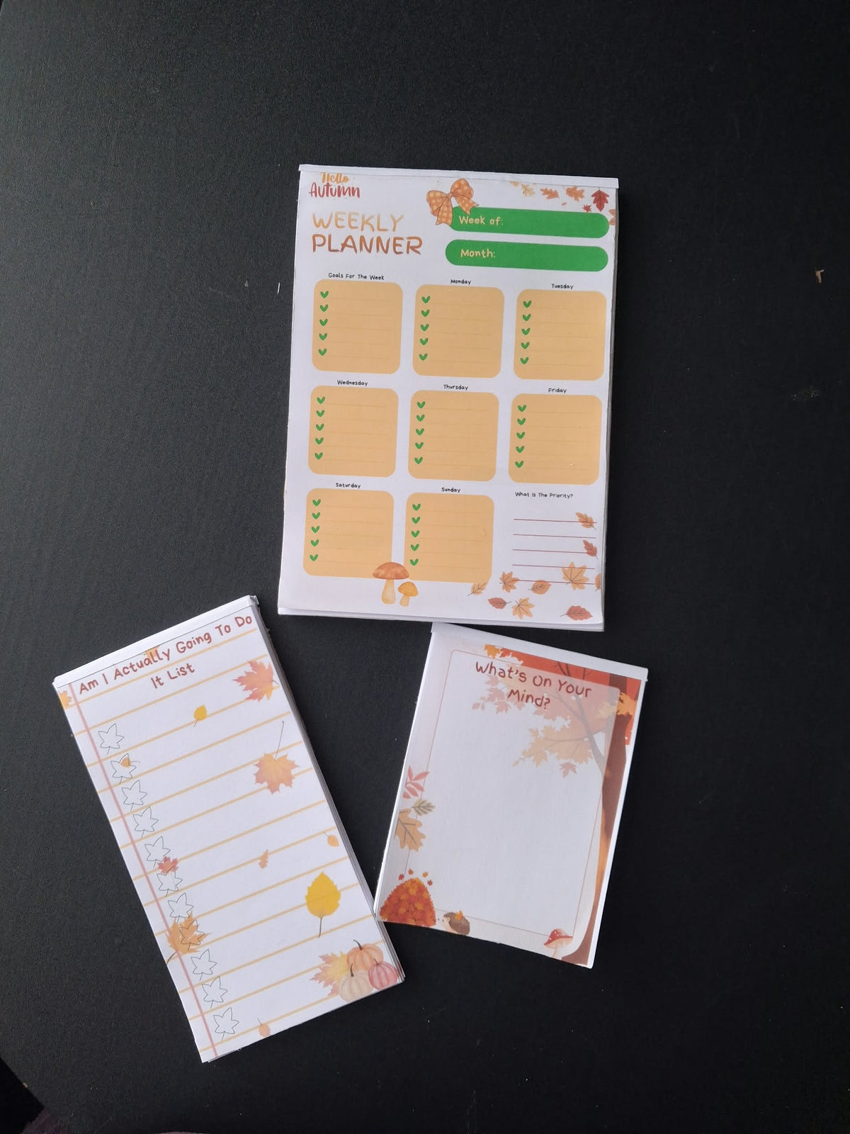 Autumn Planning Bundle
