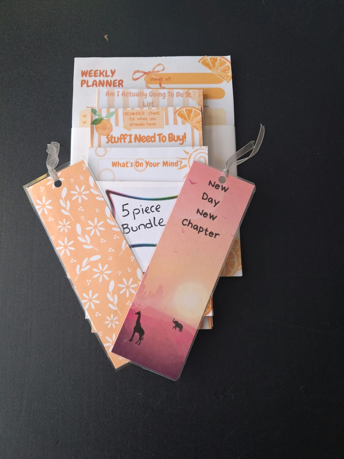 Dysregulated Citrus Stationery Set