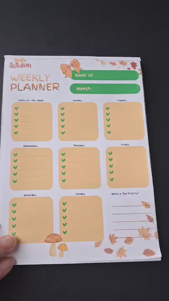 Autumn Planning Bundle