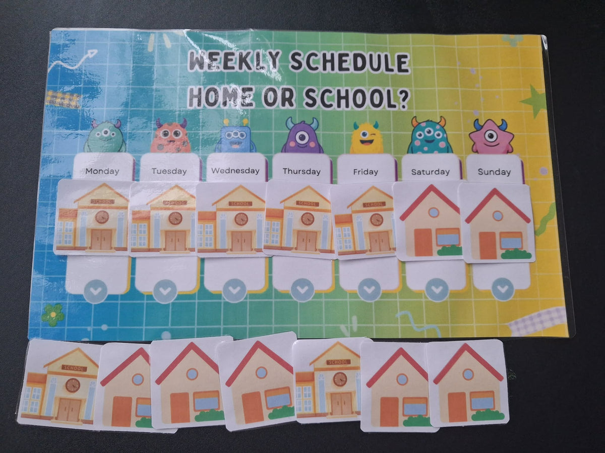 SEND Ready For School Bundle – Morning & Afternoon Routine, Weekly Schedule & Checklist | Neurodivergent Children's Resource