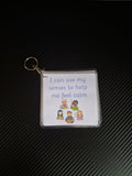 "I Can Use My Senses To Help Me Feel Calm" SEND Sensory Regulation Keyring Booklet – Neurodivergent Children's Resource